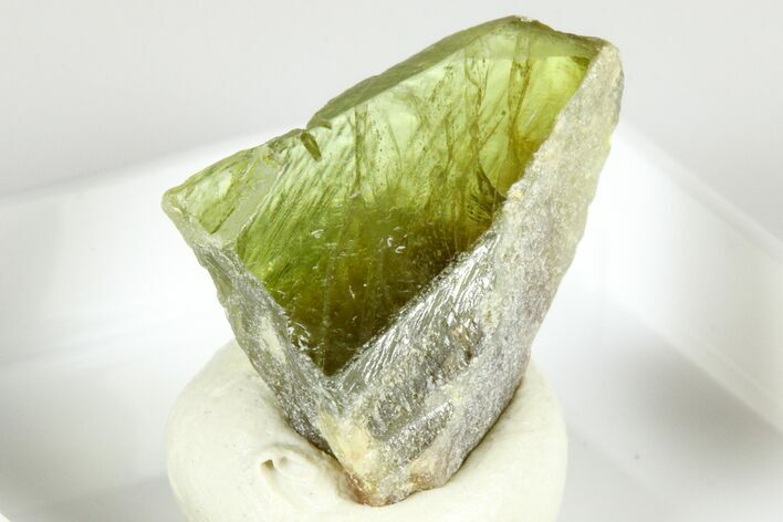 Green Titanite (Sphene) Crystal - Tanzania #379743